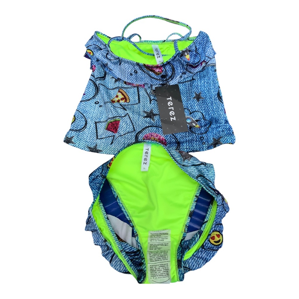 New With Tags Terez Girls lTankini Swimsuit - Picture 14 of 15